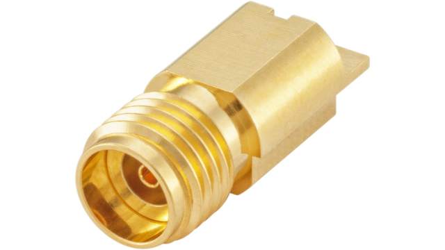 Rosenberger RPC-2.92 Series Surface Mount Female, 50 Ω, Right Angle Body Solder | 02K249-40ML5