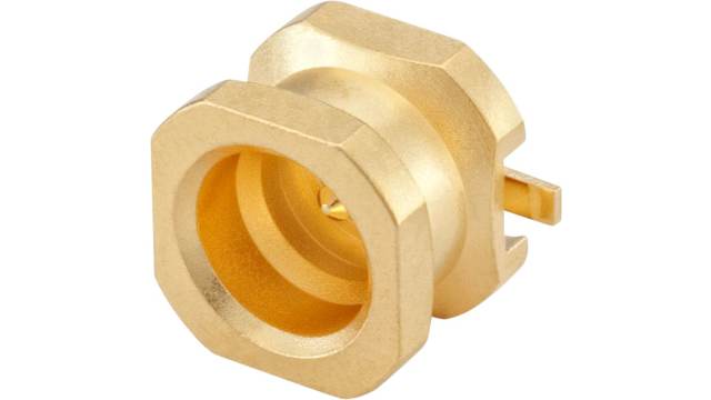 Rosenberger P-SMP Series Surface Mount Male, 50 Ω, Straight Body Solder | 119S104-40ML5