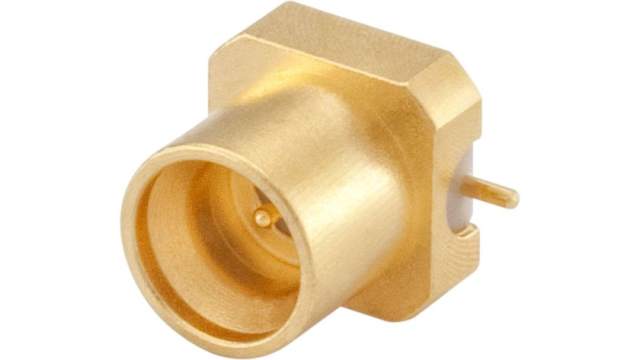 Rosenberger Mini-SMP Series Surface Mount Male, 50 Ω, Straight Body Solder | 18S142-40ML5