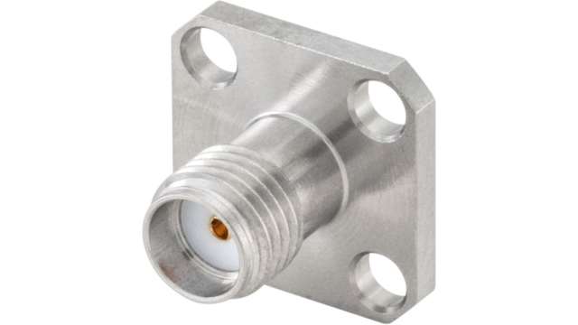 Rosenberger SMA Series Panel Mount Female SMA, 50 Ω, Straight Body Solder | 32K424-600S5