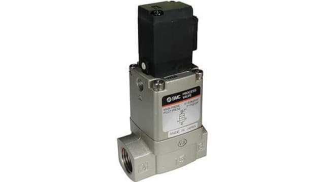 SMC Cylinder type Pneumatic Operated Process Valve, 1 Mpa, Female 1/4 in | VNA111A-F8A-5DZ-B-Q