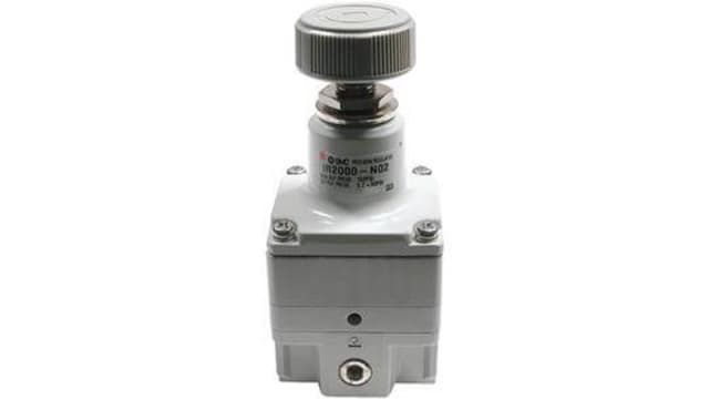 SMC Type G Pneumatic Regulator -, 3/8 in 0.1 bar IR3000 | IR3010-F03