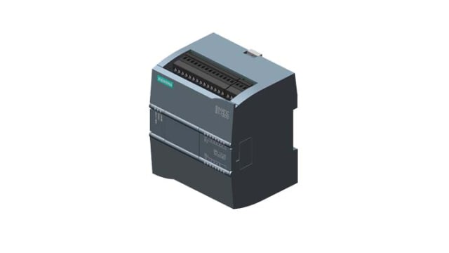 Siemens SIPLUS S7-1200 CPU 1212C Series PLC CPU for Use with SIPLUS S7-1200, Relay Output, 10-Input, Analog Input | 6AG1212-1HE40-4XB0