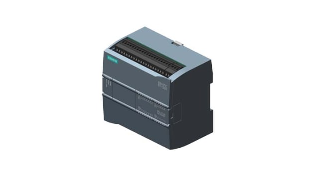 Siemens SIPLUS S7-1200 CPU 1214C Series PLC CPU for Use with SIPLUS S7-1200, Relay Output, 16-Input, Analog Input | 6AG1214-1BG40-5XB0