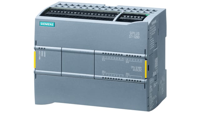 Siemens SIMATIC S7-1200F Series PLC CPU for Use with SIMATIC S7-1200, Relay Output, 16-Input, Analog Input | 6ES7215-1HF40-0XB0