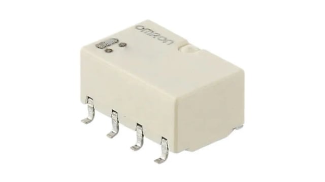 Omron Surface Signal Relay, 3 V dc Coil, 1 A, DPDT | G6K-2F-Y DC3