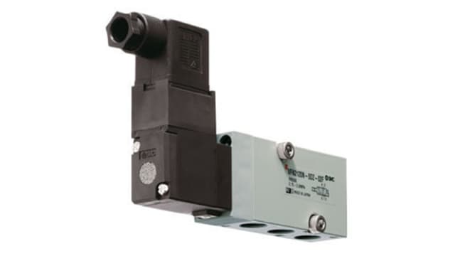 SMC Pneumatic Solenoid Valve - Solenoid G 1/4 VFN2 Series | VFN2120N-5YO-02F-Q