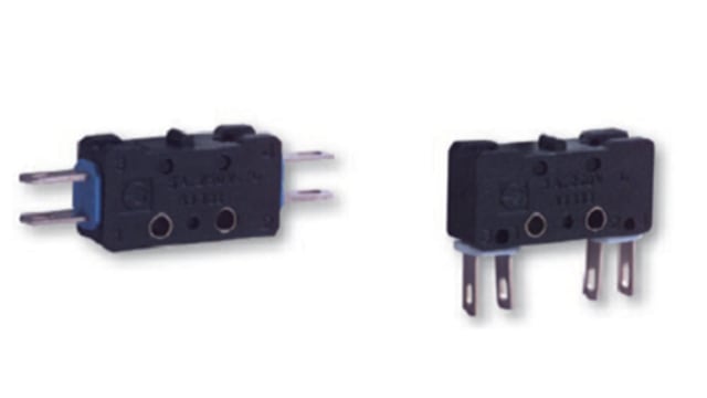 Crouzet Plunger Microswitch, Solder/Quick Connect Terminal, 6 A, SPDT, IP40 | 83133035