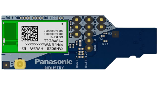 Panasonic ENWF9408AVEF 3.3 V WiFi Module Evaluation Kit, IEEE 802.11 b/g 2.4 GHz | ENWF9408AVEF
