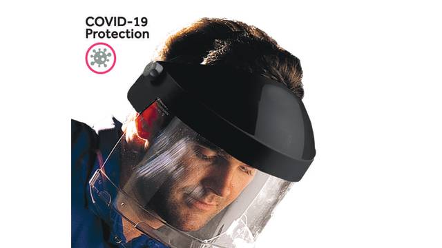 Centurion Safety The classic carrier for when head protection is required Face Shield | S593 9034141