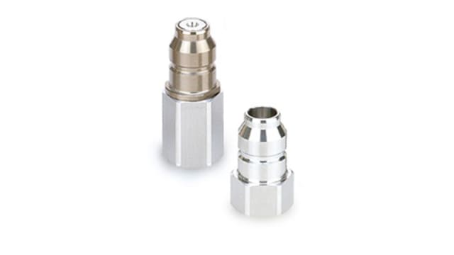 SMC Stainless Steel Pneumatic Quick Connect Coupling Female Rc Female Thread type | KKA4P-02F-1