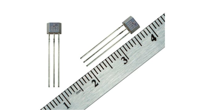 Honeywell 3 Axis Through Hole Hall Effect Sensor 4 V 24 V, TO-92, 3-Pin | VG481V1