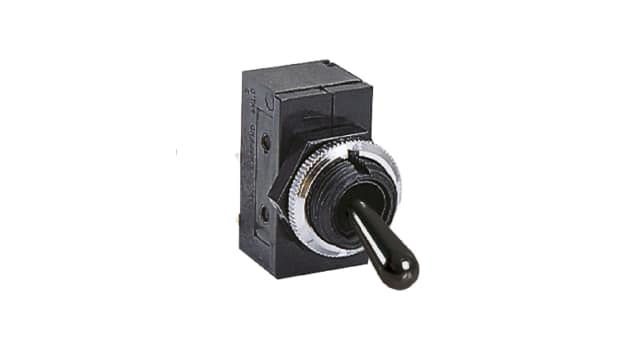 Bulgin Toggle Switch, Panel Mount, On-Off, SPST | C1700ROAAA