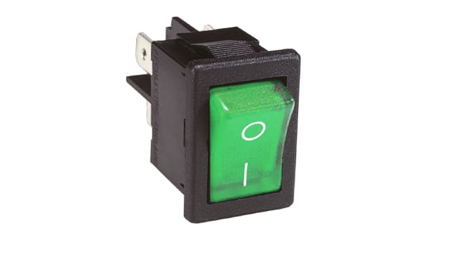 Bulgin, On-Off On-Off Rocker Switch Panel | H8553VBNAC