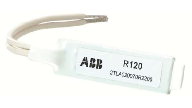 ABB 2TLA02 Series Terminating Resistor for Use with Pluto A20 v2, Pluto AS-i v2, Pluto B20 v2, Pluto B22, Pluto B42 | 2TLA020070R2200 R120