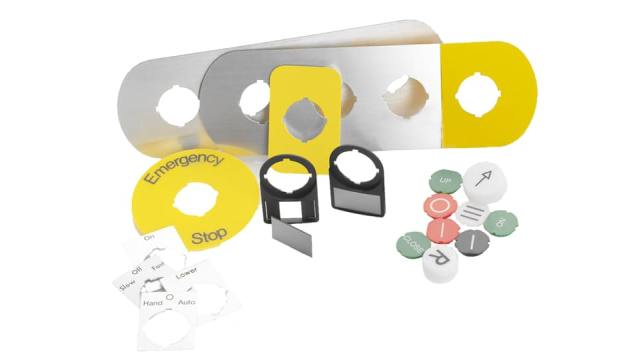 ABB Legend Plate for Use with MP2, CP4, MPM1, MP1, CPM3, CP3, MPM2, CP2, MP3, MP4, CP1 | 1SFA611930R1042