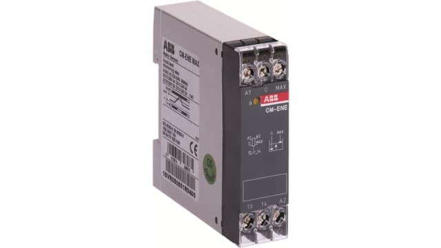 ABB Liquid Level Monitoring Relay, 1 Phase, SPST | 1SVR550855R9400 CM-ENE MAX