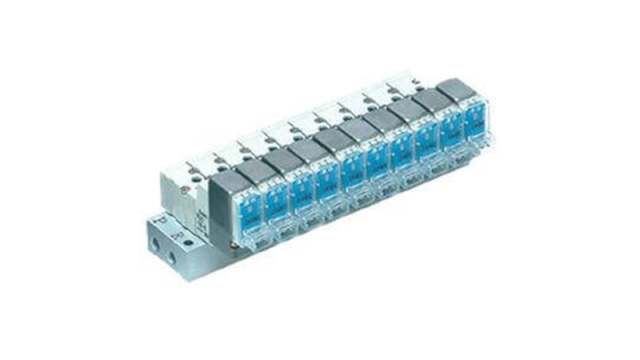 SMC SYJ700 series 3 station Metric Manifold | SS3YJ3-42-02-M5F-Q