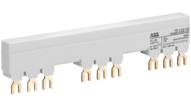 ABB PS1-3-2-100 3 Phase Busbar Cover, 690 V ac | 1SAM201916R1123 PS1-3-2-100