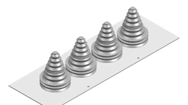 ABB Plastic Gland Plate, 493 mm W, 2 mm L for Use with TriLine | 2CPX046615R9999