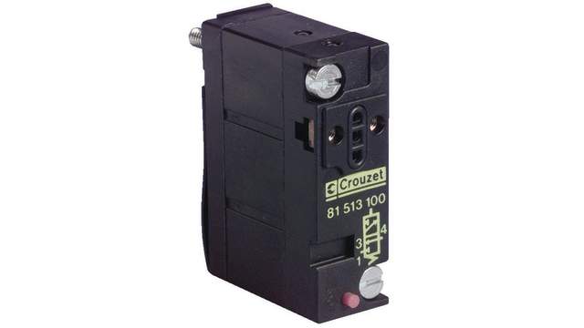 Crouzet 3/2 NO Solenoid Valve - Solenoid/Spring Push in 0.8 mm | 81519132