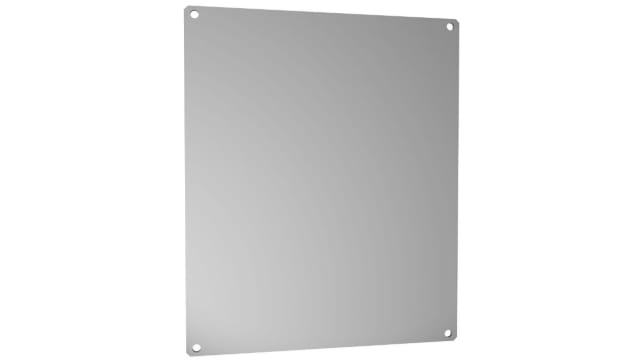 Hammond Steel Steel Mounting Plate, 377 mm W, 428 mm L for Use with PCJ181610L | P1868