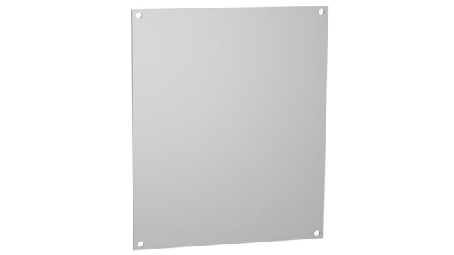 Hammond Steel Steel Mounting Plate, 366 mm W, 468 mm L for Use with PCU201610L | P2068