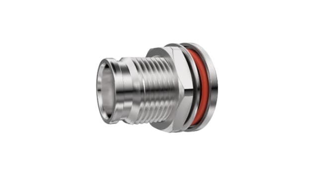 Telegartner 2.2-5 Series Female, 50 Ω, Straight Body Solder | J01461A0003