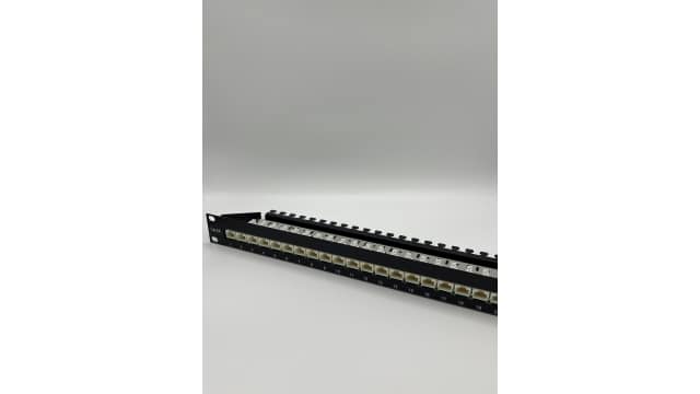 Telegartner Telegartner Data Series Cat6 24 Port RJ11, RJ12, RJ45 RJ Patch Panel Shielded 1 U Black | J02023S0051