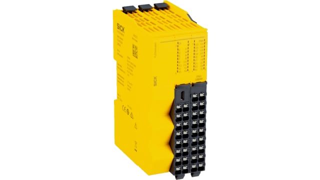 SICK FLX Series Input/Output Module, 20 Inputs, 4 Outputs, 24 V | FLX3-CPUC100