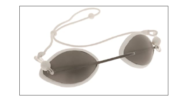 Global Laser 1996-01 Safety Glasses, Silver Stainless Steel Lens | 1996-01-000