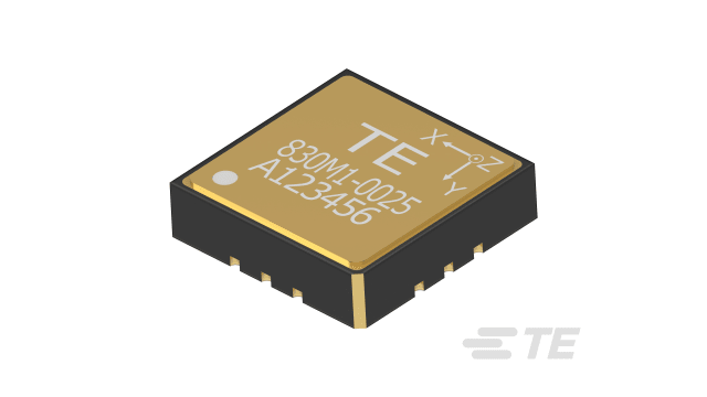 TE Connectivity 3 Axis Surface Accelerometer 1.5 V 5.5 V, Analogue, 12-Pin | 20011423-00