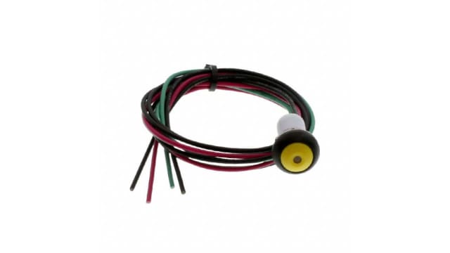 TE Connectivity PB6 Series Illuminated Push Button Switch, On-Off, Panel, SPST-NO, Red LED, IP68 | PB6B2FM5M1CAL03S500