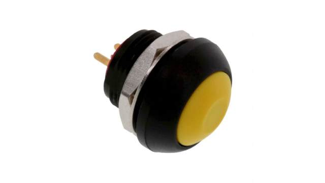 TE Connectivity PB6 Series Push Button Switch, On-Off, Panel, SPST-NO, IP68 | PB6B2FM5M4CAL00