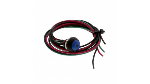 TE Connectivity PB6 Series Illuminated Push Button Switch, On-Off, Panel, SPST-NO, Red LED, IP68 | PB6B2FM7M1CAL03Y500