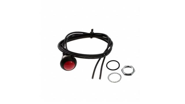 TE Connectivity PB6 Series Push Button Switch, On-Off, Panel, SPST-NO, IP68 | PB6B2RS3M1CAL00Y500