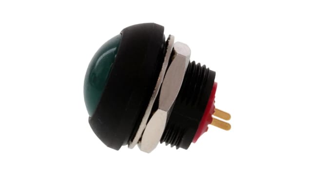 TE Connectivity PB6 Series Push Button Switch, On-Off, Panel, SPST-NO, IP68 | PB6B2RS6M4CAL00