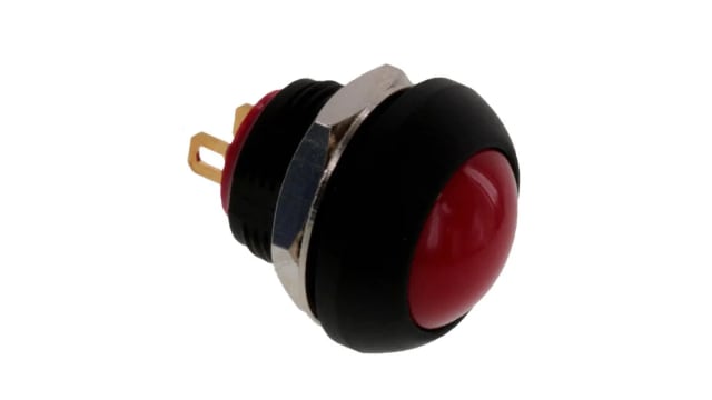 TE Connectivity PB7 Series Push Button Switch, On-On, Panel, SPST-NC, IP69 | PB7B2RS3M1CAL00