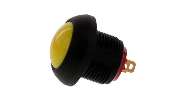 TE Connectivity PB7 Series Push Button Switch, On-On, Panel, SPST-NC, IP68 32 V | PB7B2RS5M1CAL00