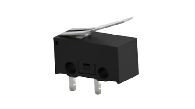 TE Connectivity Lever Snap Action Micro Switch, PCB Terminal, 3A at 125VAC, SPST | SAJ13XXBL0N88SNOPTQ