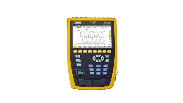 Chauvin Arnoux CA8345 Power Quality Analyser, 1, 3-Phase, 100 A ac, 100 A ac/dc, 200 A ac, 1000 A ac, 1300 A ac/dc, | P0116057NEUR