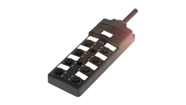 BALLUFF BPI00 Series Sensor Box, M12, 3m cable, 8 way, 8 port | BPI0090
