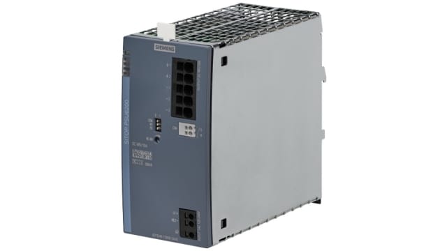 Siemens SITOP Switched Mode DIN Rail Power Supply, 120 → 240V ac ac, dc Input, 48V dc dc Output, 10A Output, 480W | 6EP3346-7SB00-3AX0