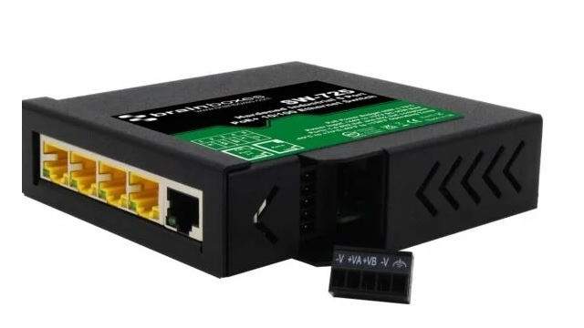 Brainboxes Unmanaged 5 Port Ethernet Switch | SW-725