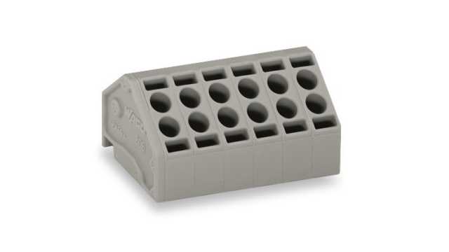 WAGO PCB Terminal Block, 8-Contact, 5mm Pitch, PCB Mount, 1-Row | 806-108