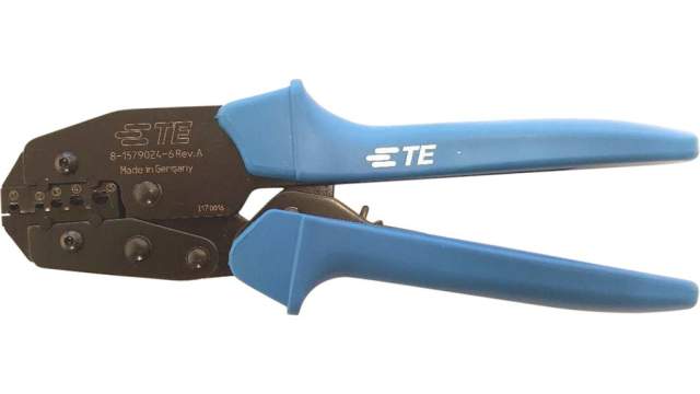 TE Connectivity CRIMPAC HT100 Crimp Tool Crimp Tool for 6.3 FASTIN-FASTON RECEPTACLE | 8-1579024-6