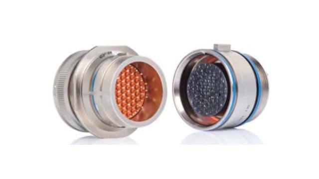 TE Connectivity, DBAS 9, Gold over Nickel Straight 56 Way Panel MIL Spec Circular Connector Male/Female,Shell Size 25, | DBAS 976G 25-04 PN-A5767