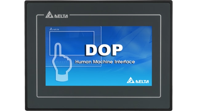 Delta Electronics HMI Series Touch Screen HMI - 7 in, TFT LCD Display, 800 x 480 pixel | DOP-107BV