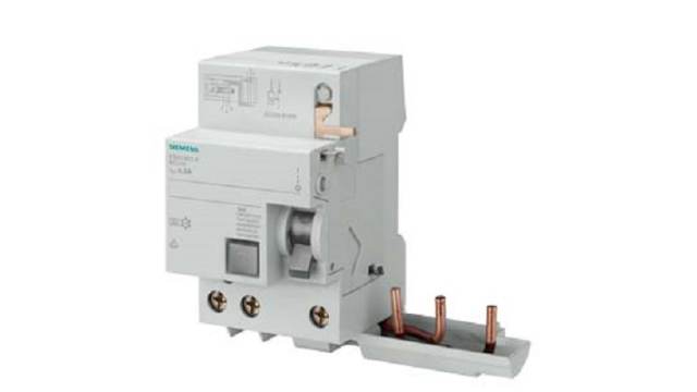 Siemens SENTRON 5SM2xxx RCCB, 63A, 3 Pole, 300mA, Type A, 400V ac | 5SM2635-8