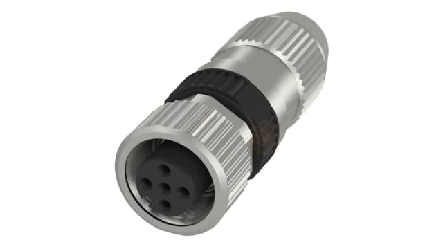 BALLUFF Circular Connector, 4 Contacts, Cable, M12 Connector, Socket, Female, IP67, BKS-S107-RT14 Series | BCC02H8